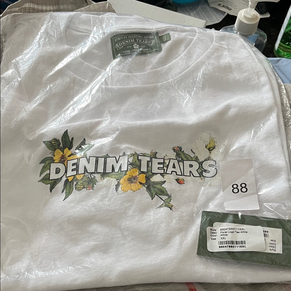 Denim Tears Floral Logo Tee🔥🔥